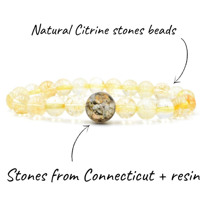 Connecticut Stones + Citrine