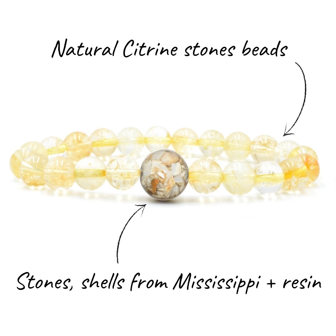 Mississippi Stones + Citrine