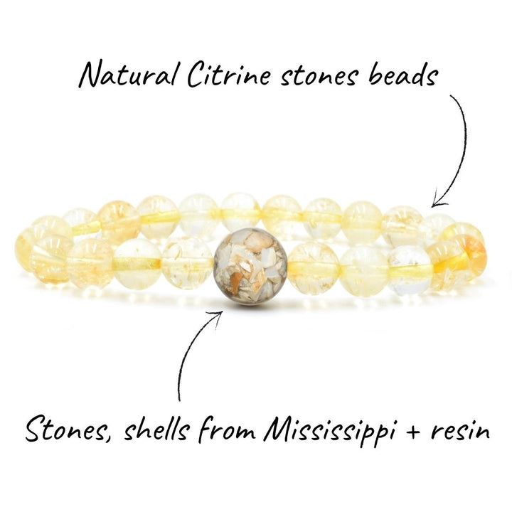 Mississippi Stones + Citrine