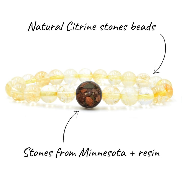 Minnesota Stones + Citrine