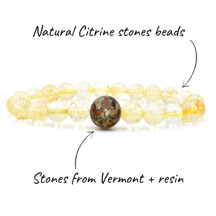 Vermont Stones + Citrine