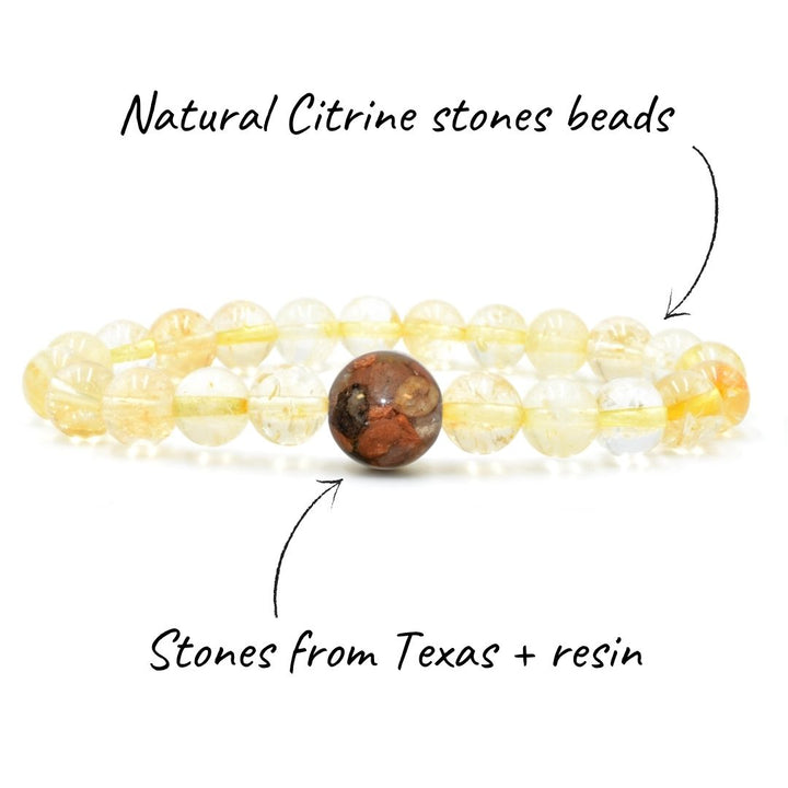 Texas Stones + Citrine