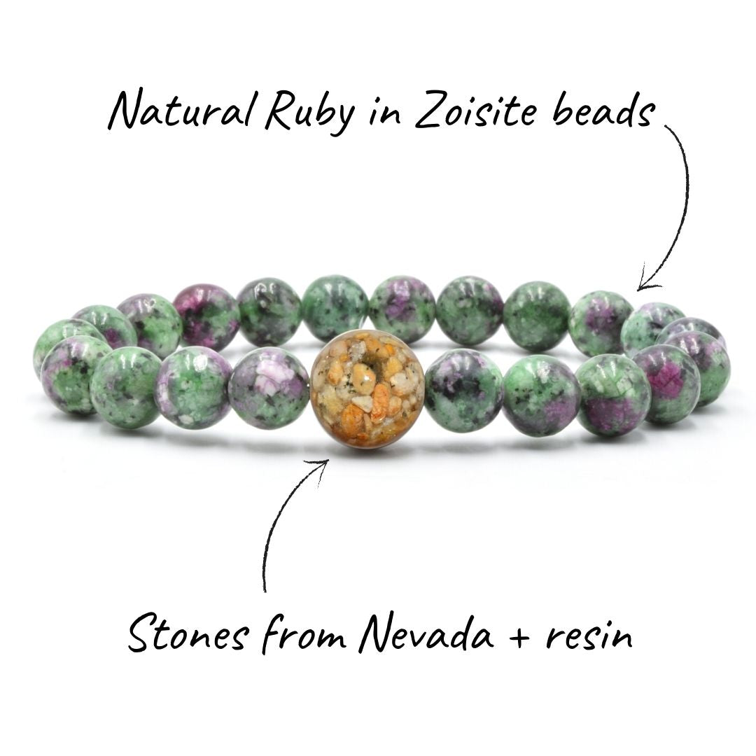 Nevada | Ruby in Zoisite