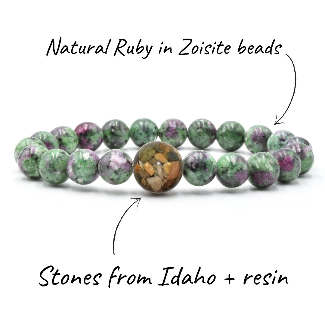 Idaho | Ruby in Zoisite