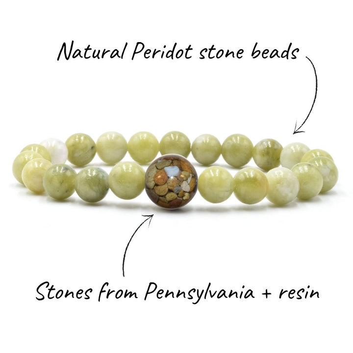 Pennsylvania Stones + Peridot