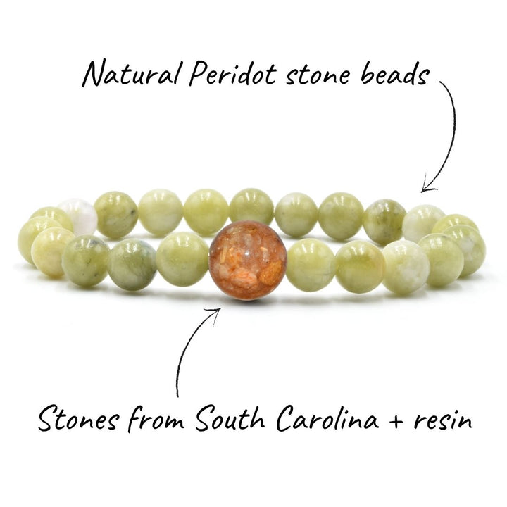 South Carolina Stones + Peridot