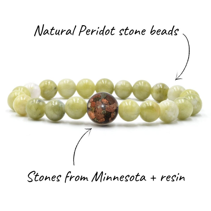 Minnesota Stones + Peridot