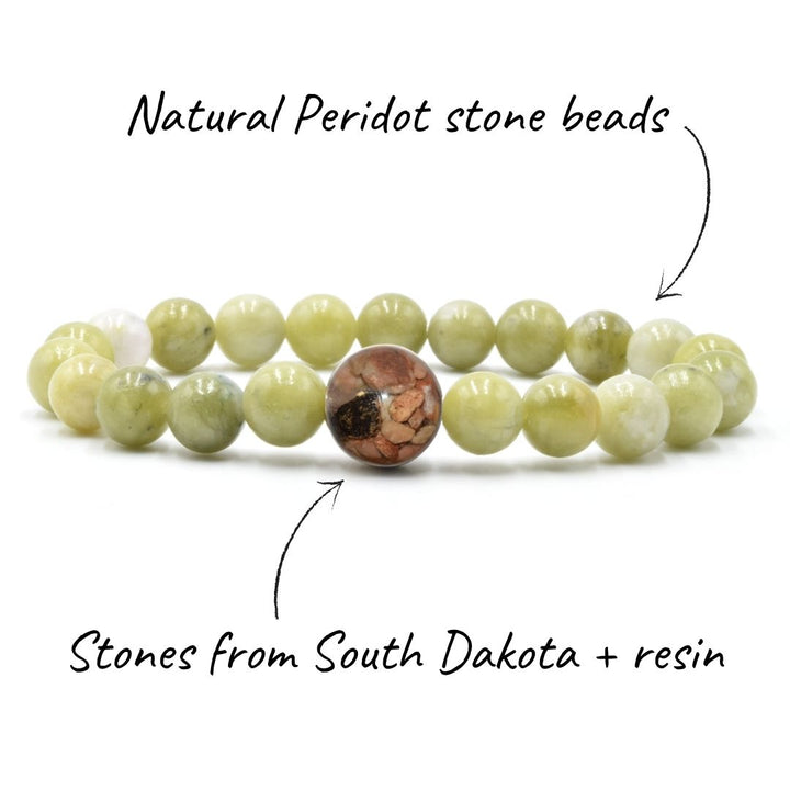 South Dakota Stones + Peridot