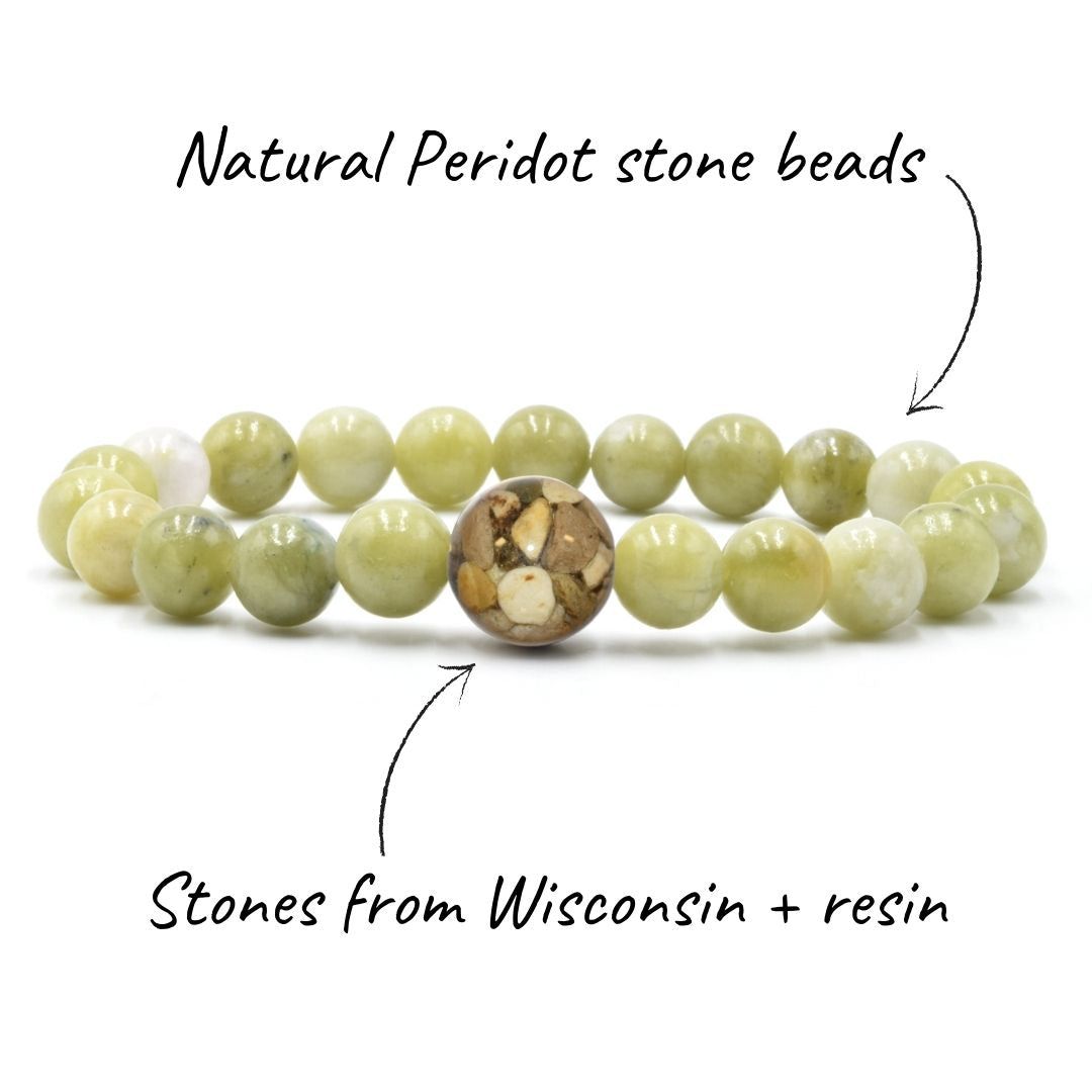 Wisconsin Stones + Peridot