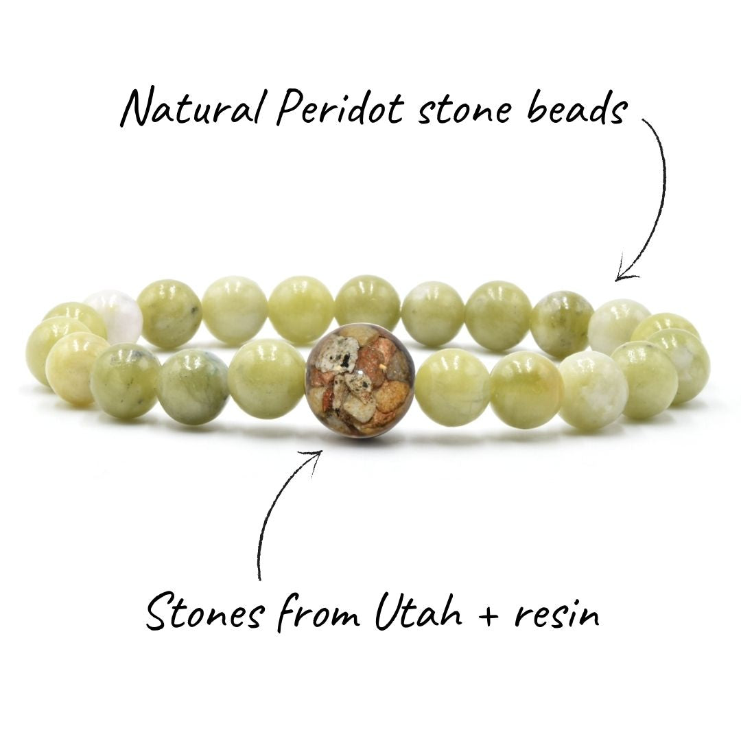 Utah Stones + Peridot