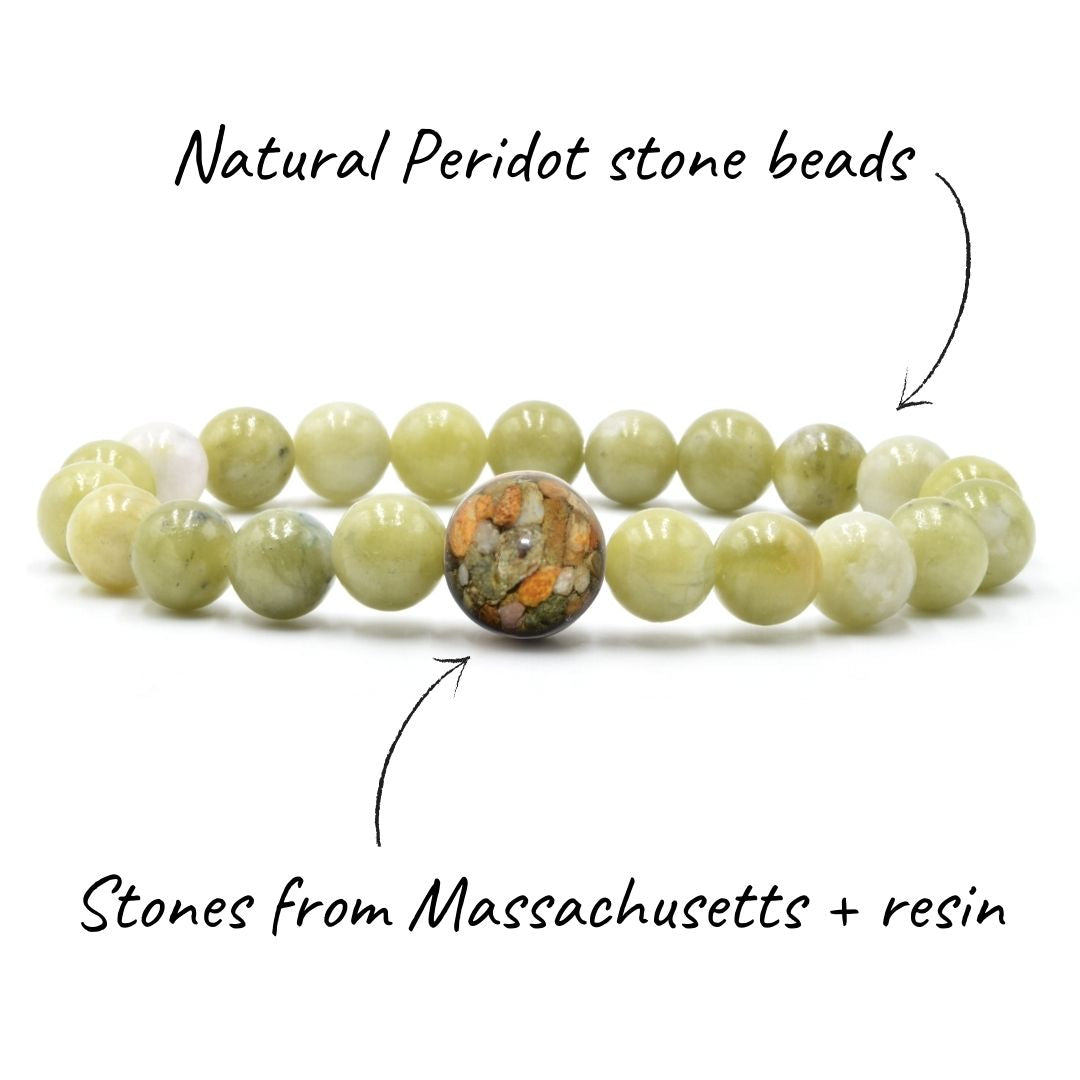 Massachusetts Stones + Peridot