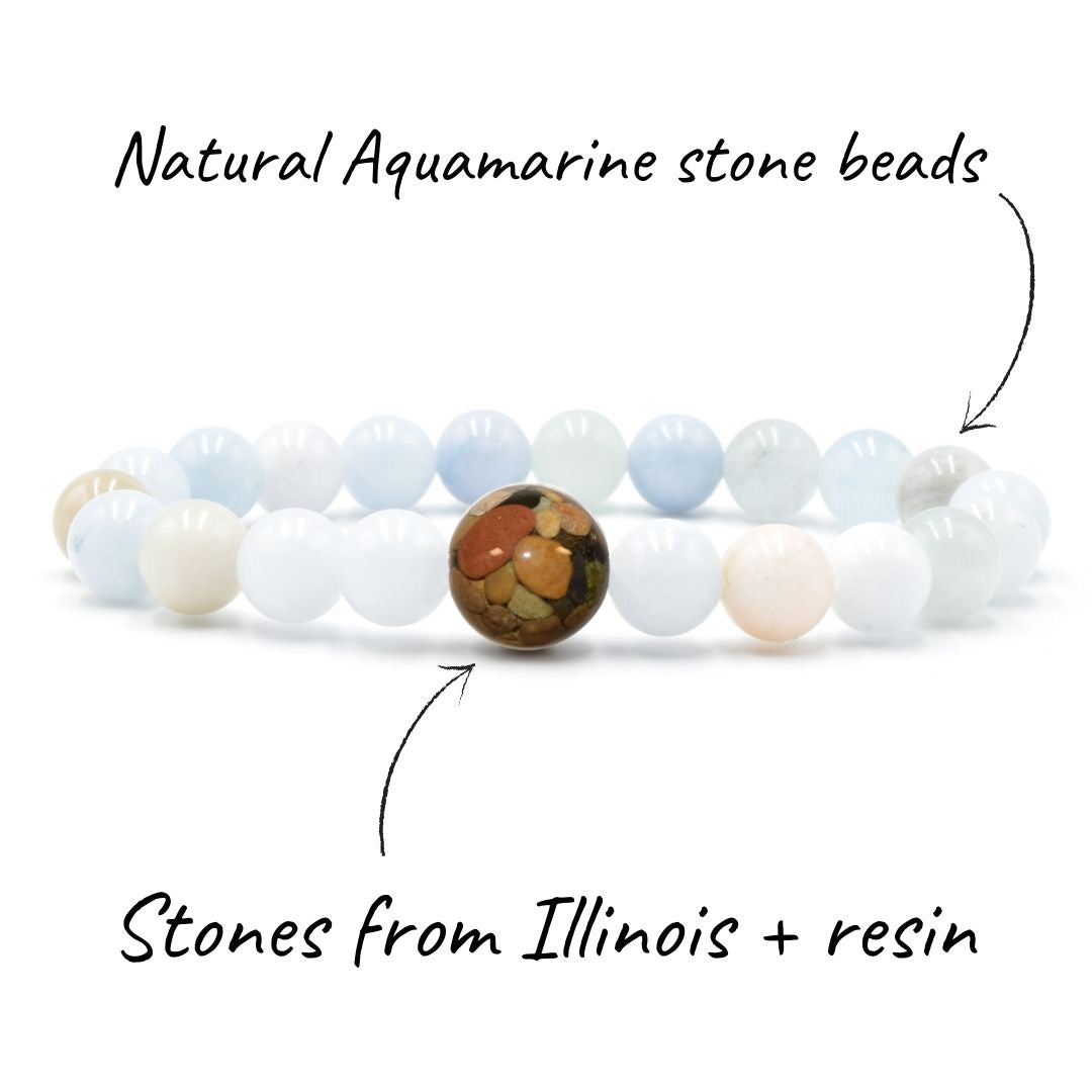 Illinois Stones + Aquamarine