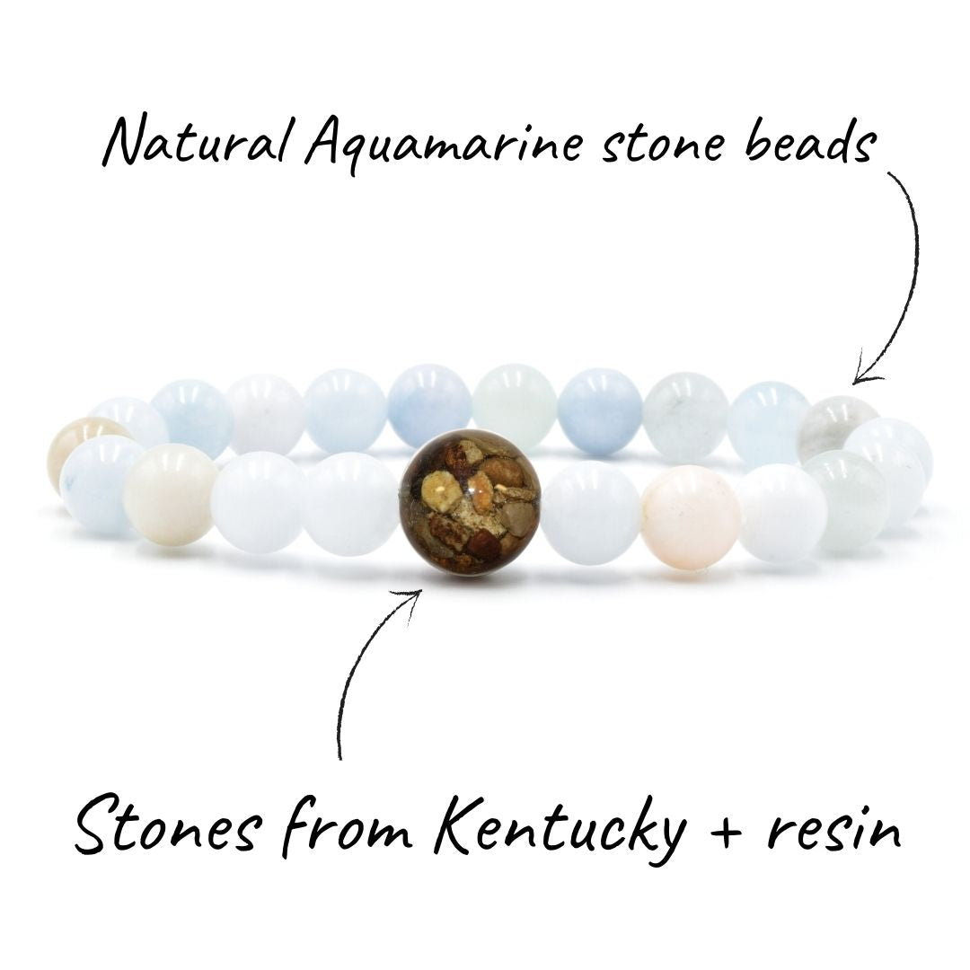 Kentucky Stones + Aquamarine