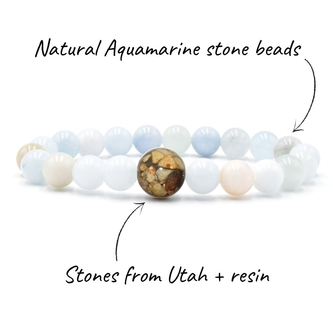 Utah Stones + Aquamarine