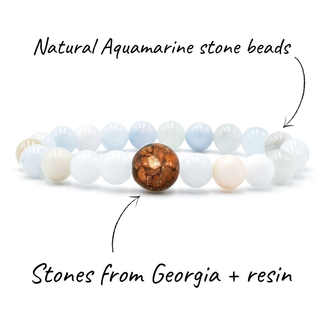 Georgia Stones + Aquamarine