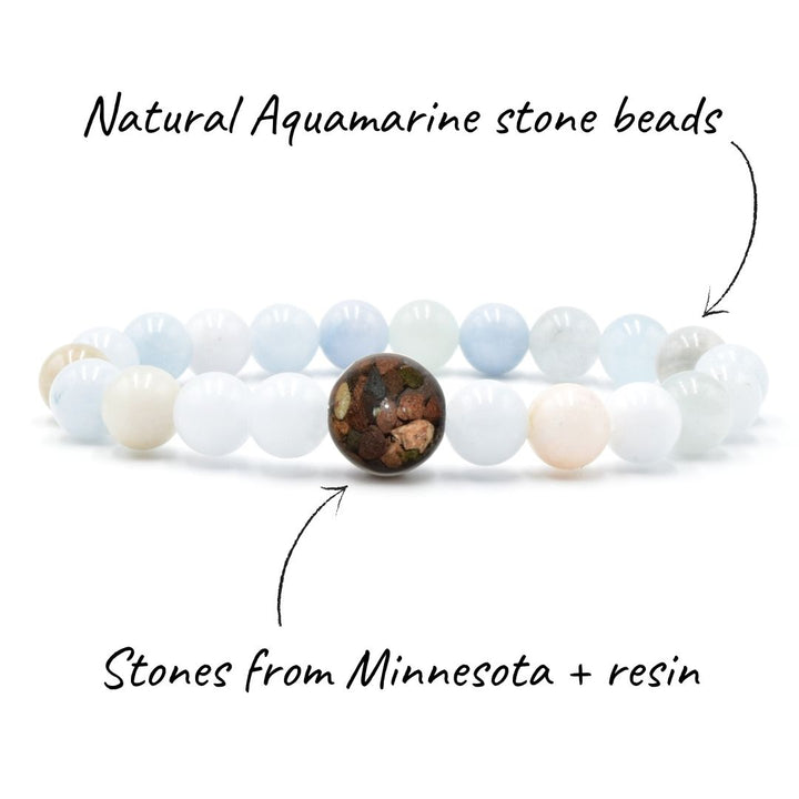 Minnesota Stones + Aquamarine