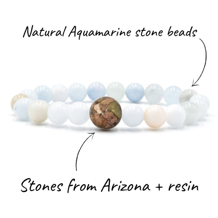 Arizona Stones + Aquamarine