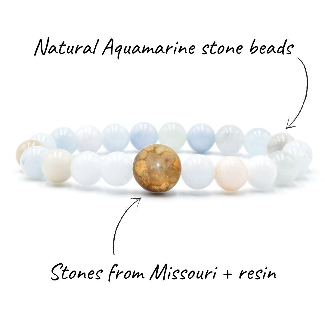 Missouri Stones + Aquamarine