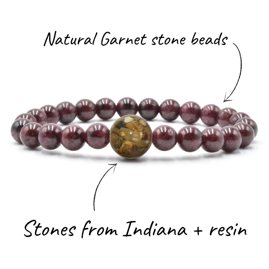 Indiana Stones + Garnet