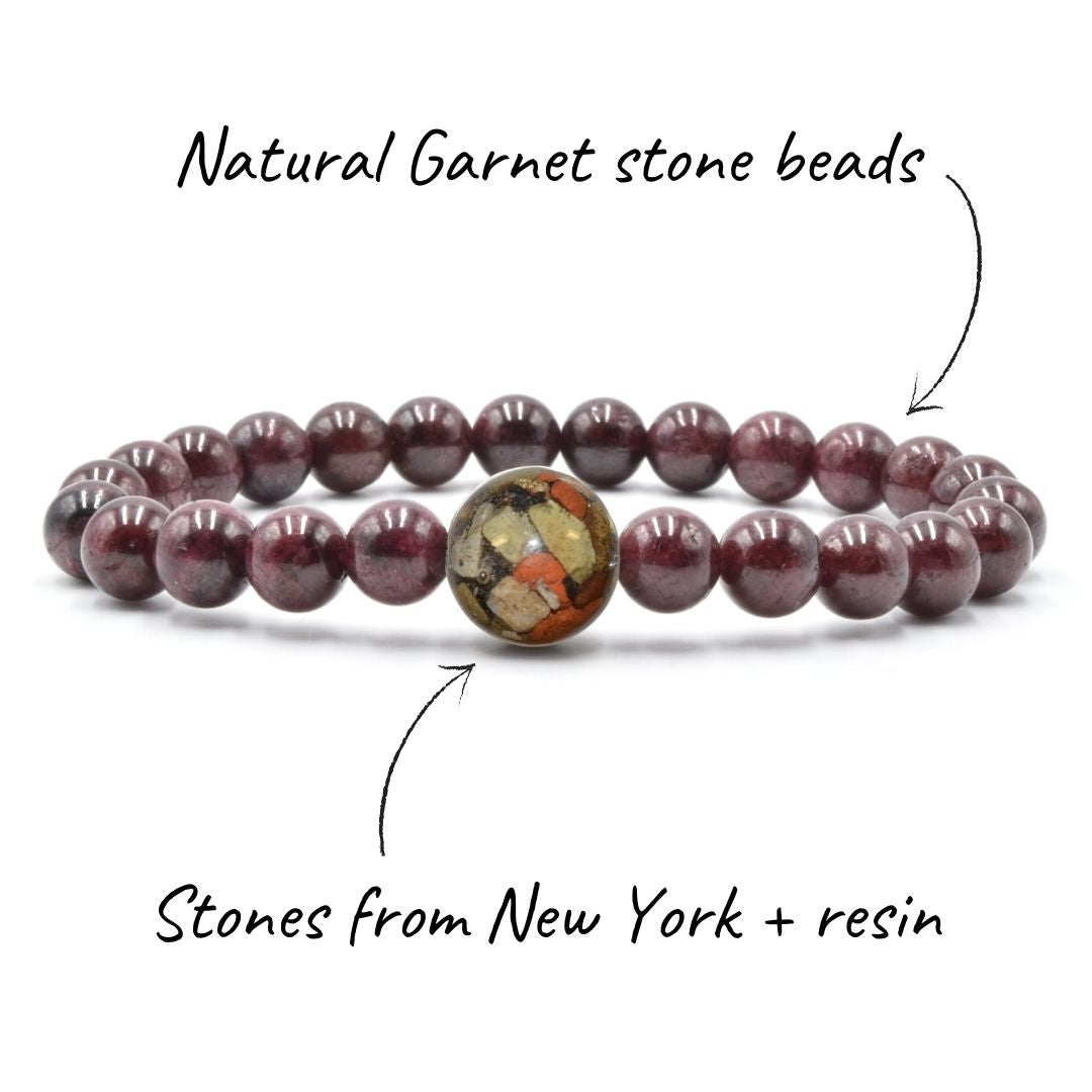 New York Stones + Garnet