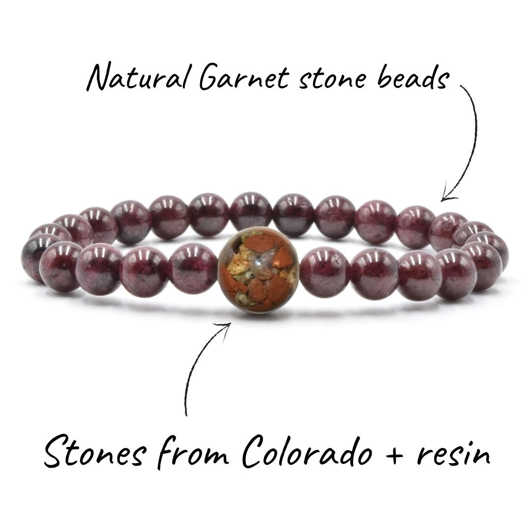 Colorado Stones + Garnet