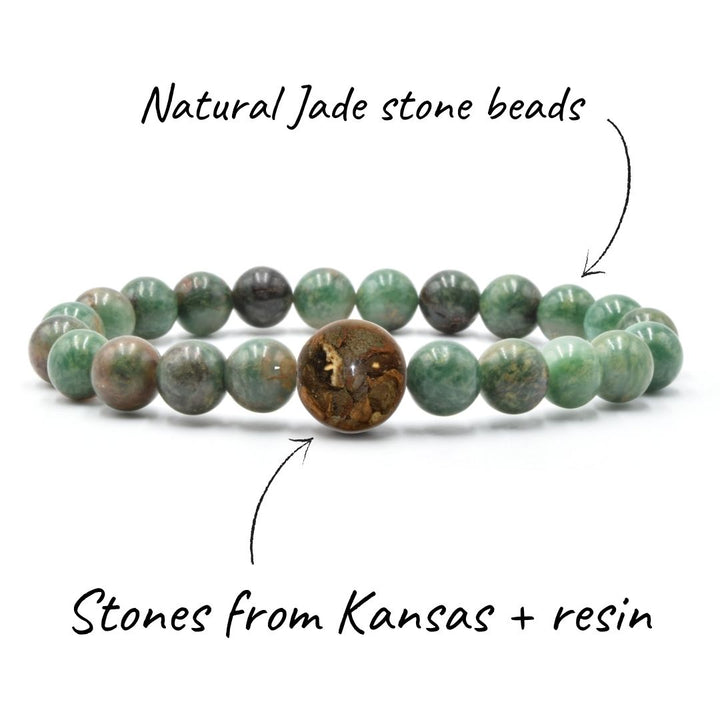 Kansas Stones + African Jade