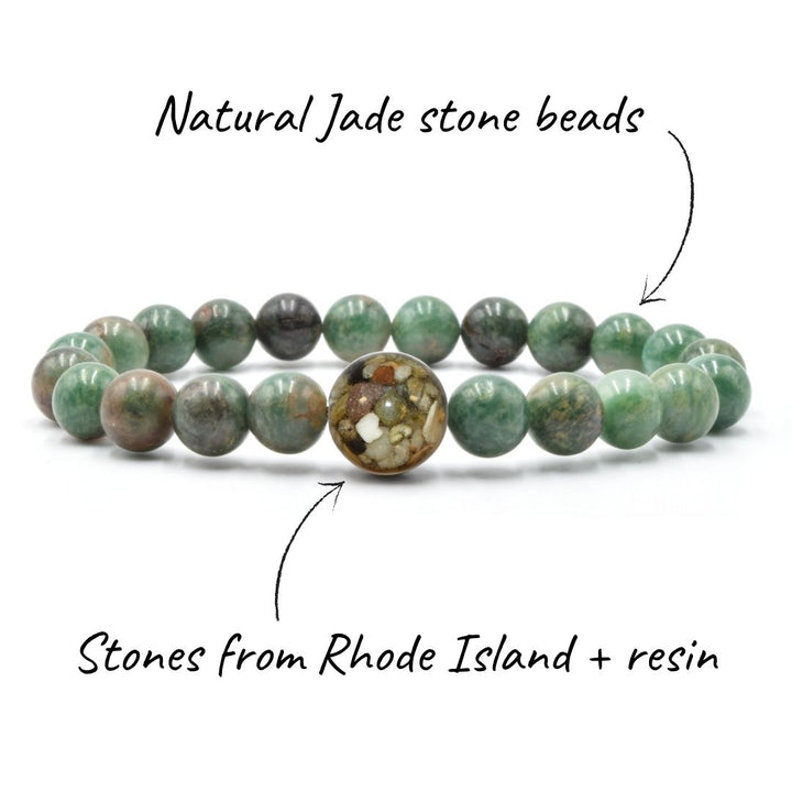 Rhode Island Stones + African Jade