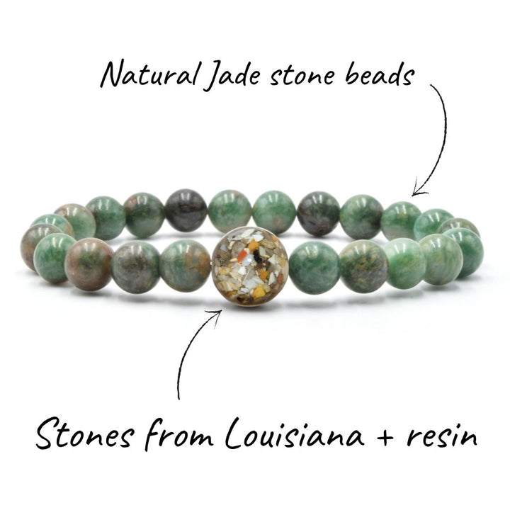 Louisiana Stones + African Jade