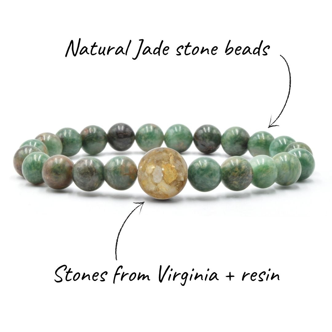 Virginia Stones + African Jade