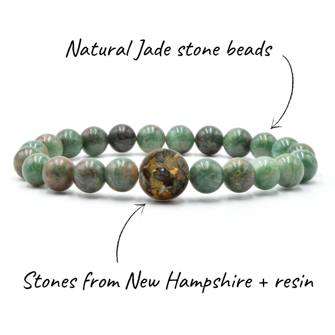 New Hampshire Stones + African Jade