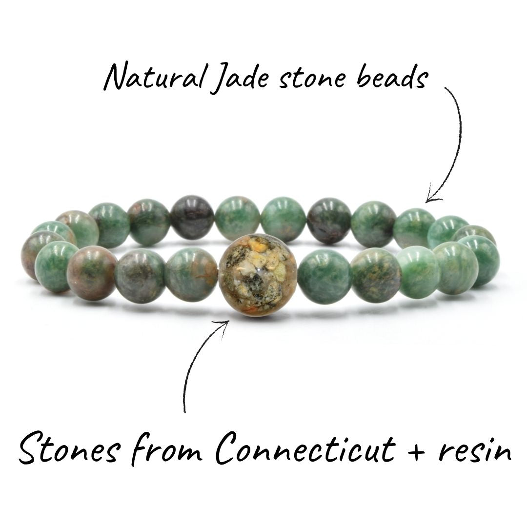 Connecticut Stones + African Jade