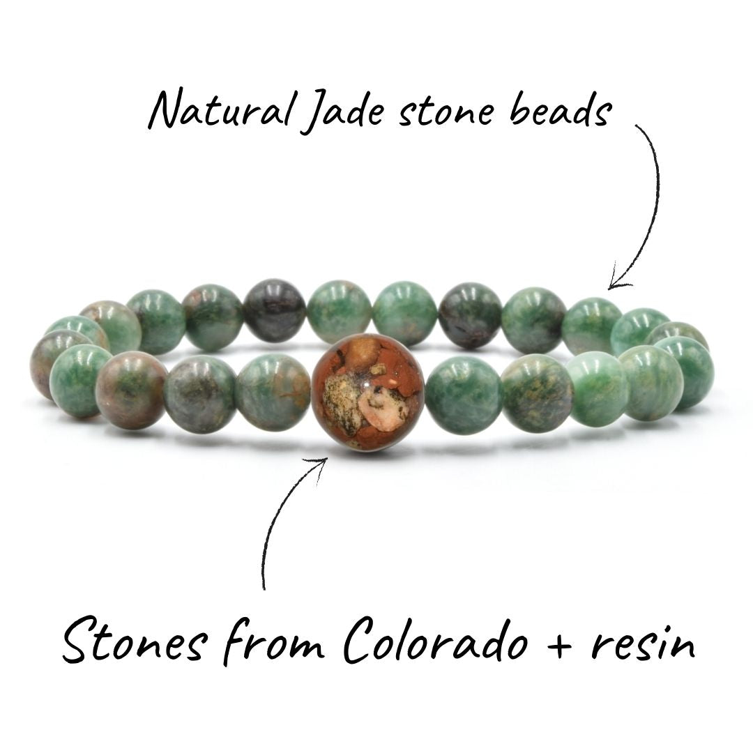 Colorado Stones + African Jade